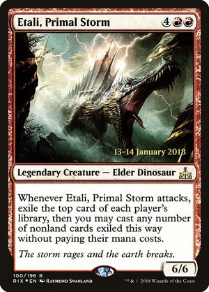 Etali, Primal Storm (100s) [Rivals of Ixalan Promos]
