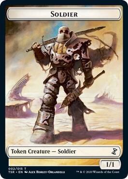 Soldier Token (2) [Time Spiral Remastered]