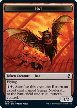 Bat Token (4) [Time Spiral Remastered]