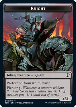 Knight Token (5) [Time Spiral Remastered]