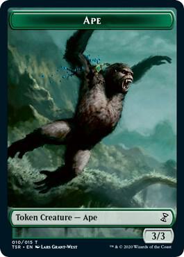 Ape Token (10) [Time Spiral Remastered]