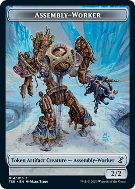Assembly-Worker Token (14) [Time Spiral Remastered]