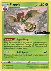 Flapple - 022/192 (Gamestop Exclusive) (022/192) [Miscellaneous Cards and Products]