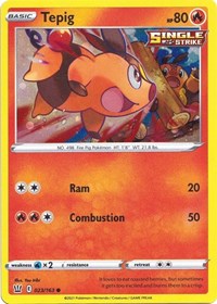 Tepig - 023/163 (Cosmos Holo) (023/163) [Miscellaneous Cards and Products]