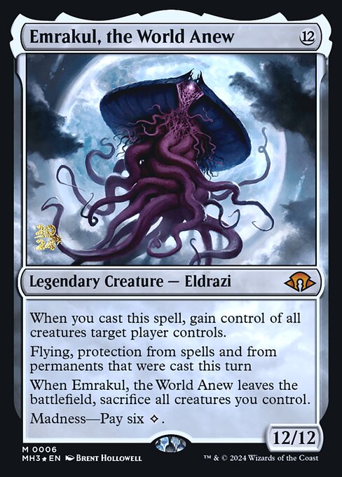 Emrakul, the World Anew (6s) [Modern Horizons 3 Promos]
