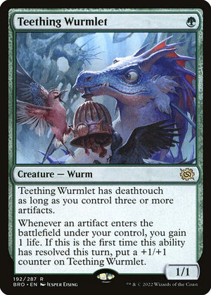 Teething Wurmlet (192) [The Brothers' War]