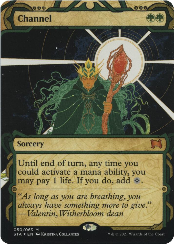 Channel (Foil Etched) (50) [Strixhaven Mystical Archive]