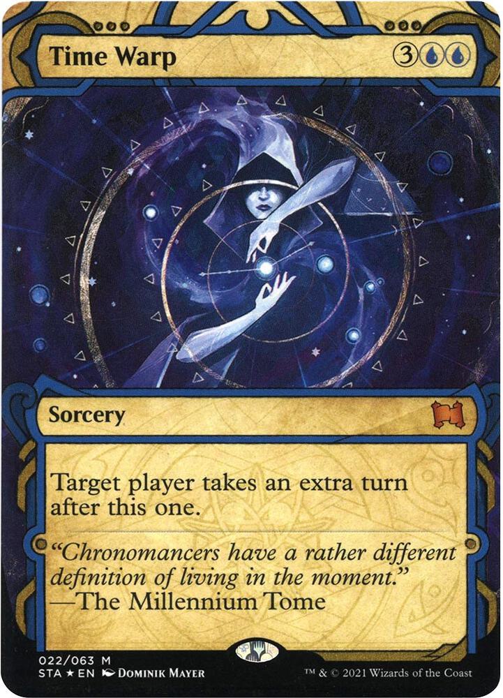 Time Warp (Foil Etched) (22) [Strixhaven Mystical Archive]