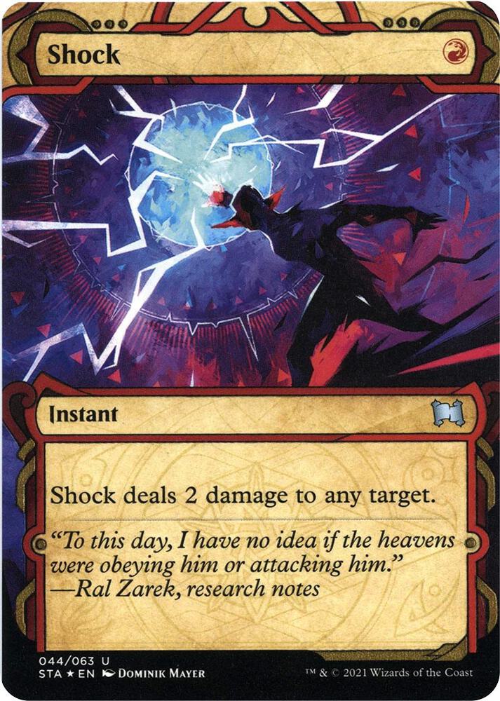 Shock (Foil Etched) (44) [Strixhaven Mystical Archive]