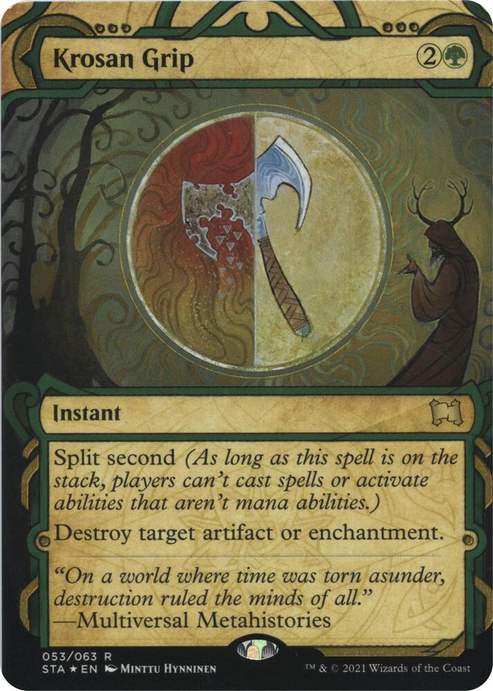 Krosan Grip (Foil Etched) (53) [Strixhaven Mystical Archive]
