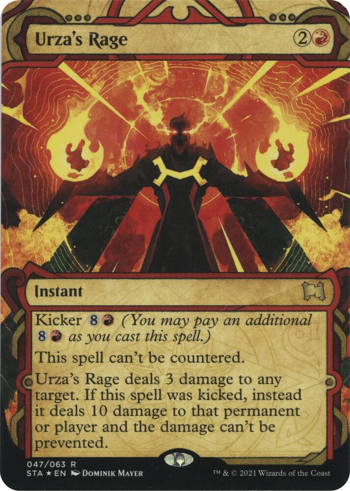 Urza's Rage (Foil Etched) (47) [Strixhaven Mystical Archive]