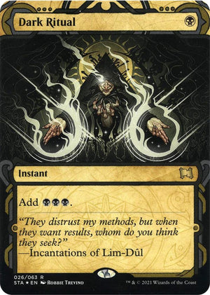Dark Ritual (Foil Etched) (26) [Strixhaven Mystical Archive]