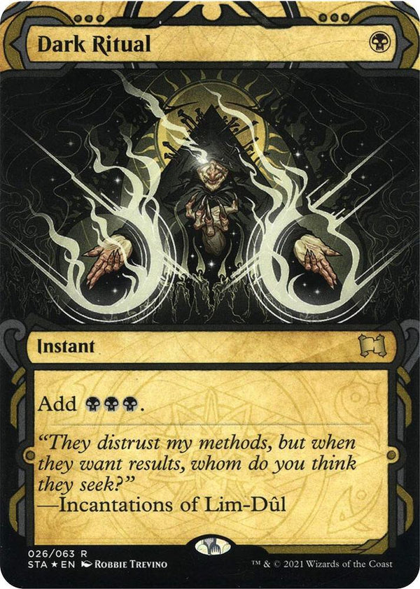 Dark Ritual (Foil Etched) (26) [Strixhaven Mystical Archive]