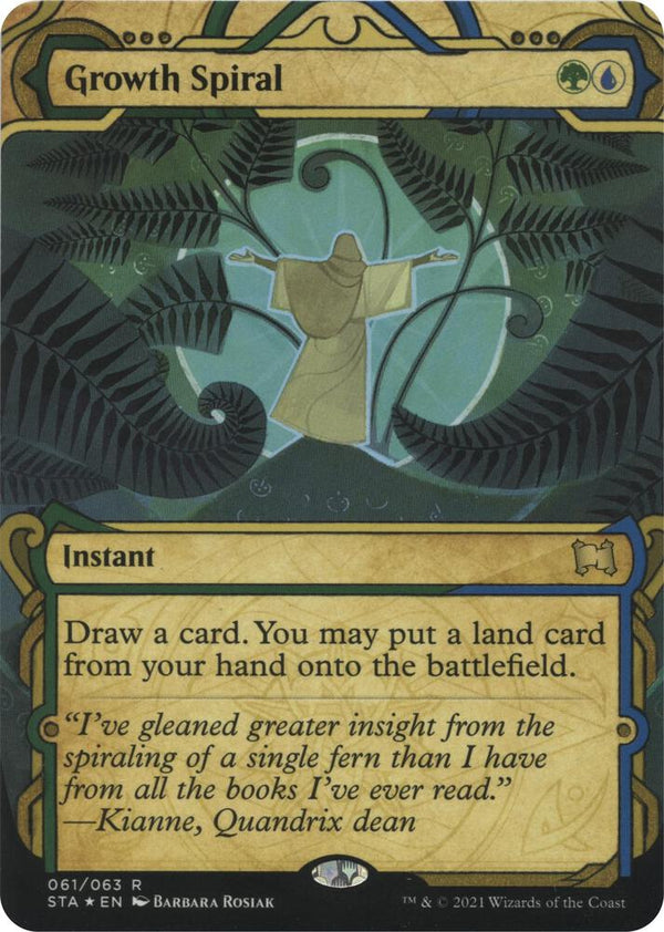 Growth Spiral (Foil Etched) (61) [Strixhaven Mystical Archive]