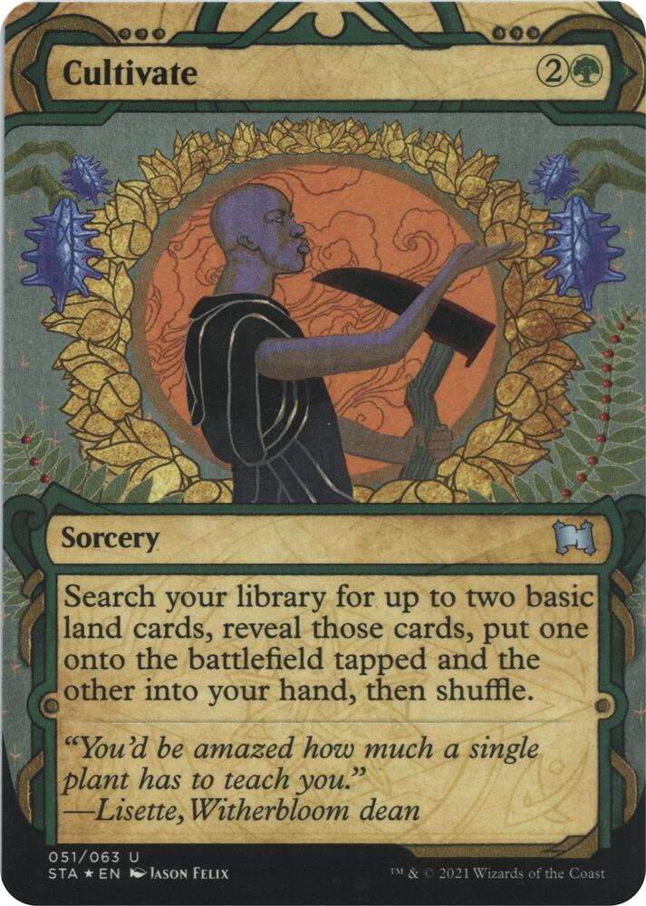 Cultivate (Foil Etched) (51) [Strixhaven Mystical Archive]