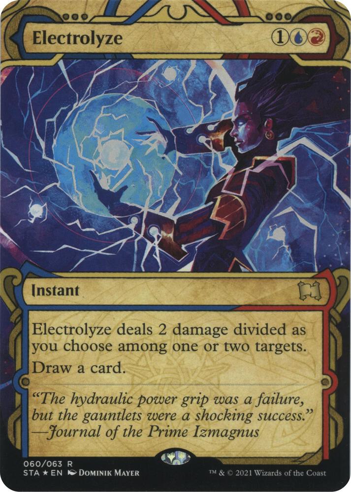 Electrolyze (Foil Etched) (60) [Strixhaven Mystical Archive]