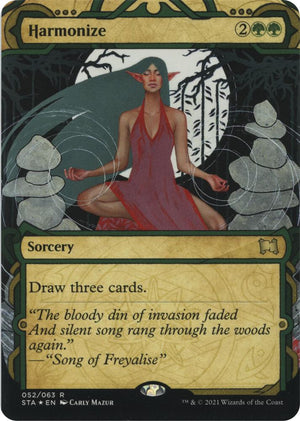 Harmonize (Foil Etched) (52) [Strixhaven Mystical Archive]