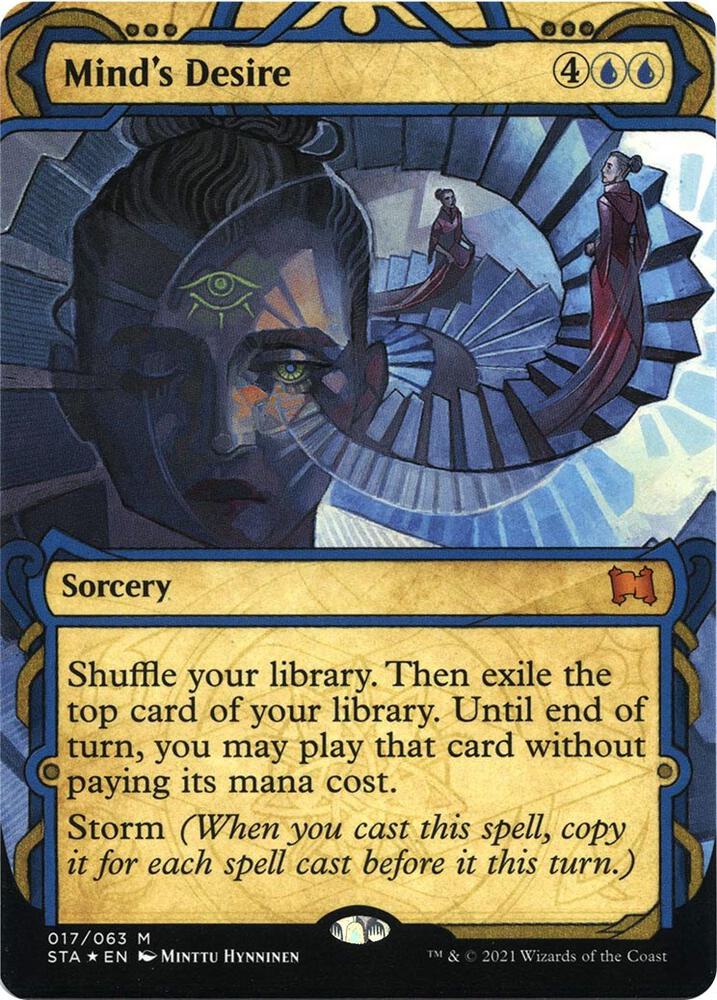 Mind's Desire (Foil Etched) (17) [Strixhaven Mystical Archive]