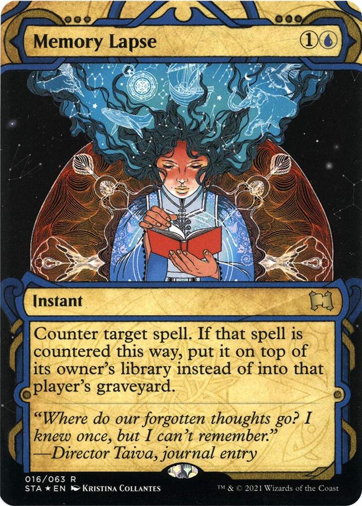 Memory Lapse (Foil Etched) (16) [Strixhaven Mystical Archive]