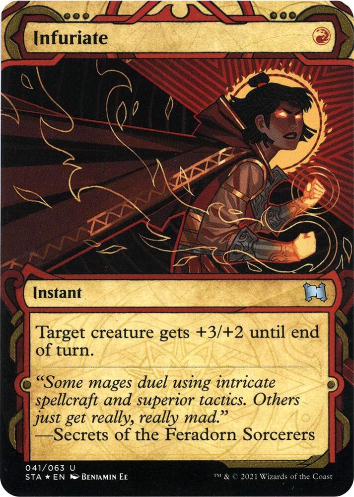 Infuriate (Foil Etched) (41) [Strixhaven Mystical Archive]