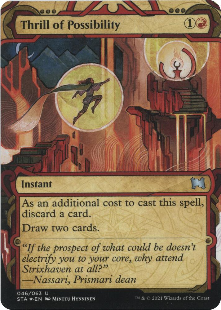 Thrill of Possibility (Foil Etched) (46) [Strixhaven Mystical Archive]