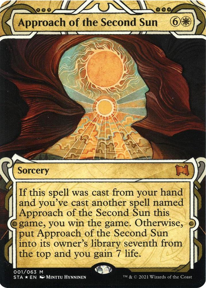 Approach of the Second Sun (Foil Etched) (1) [Strixhaven Mystical Archive]