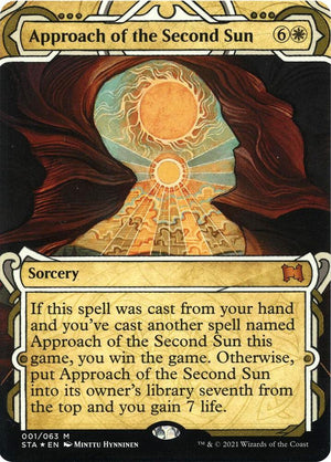 Approach of the Second Sun (Foil Etched) (1) [Strixhaven Mystical Archive]