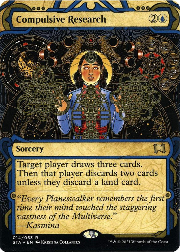 Compulsive Research (Foil Etched) (14) [Strixhaven Mystical Archive]