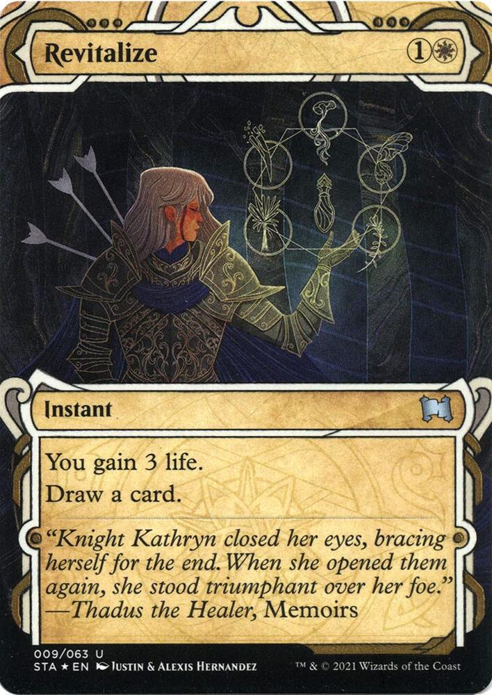Revitalize (Foil Etched) (9) [Strixhaven Mystical Archive]