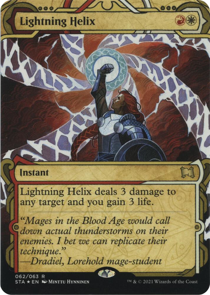 Lightning Helix (Foil Etched) (62) [Strixhaven Mystical Archive]