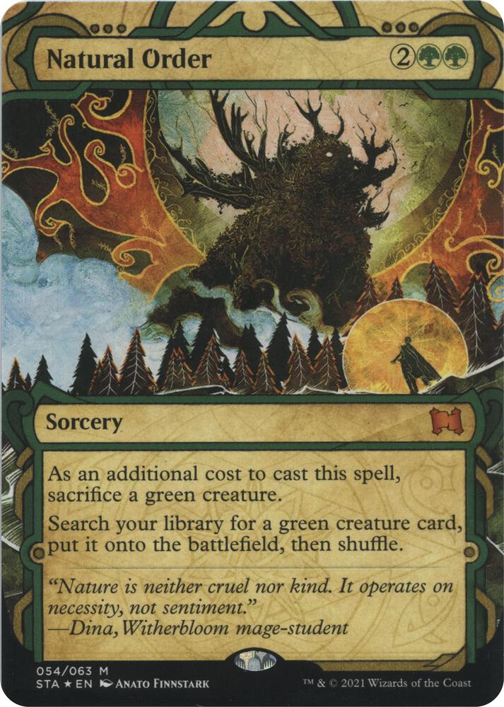 Natural Order (Foil Etched) (54) [Strixhaven Mystical Archive]