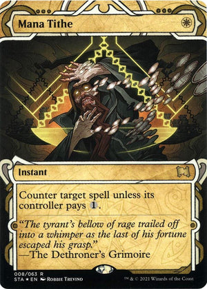 Mana Tithe (Foil Etched) (8) [Strixhaven Mystical Archive]