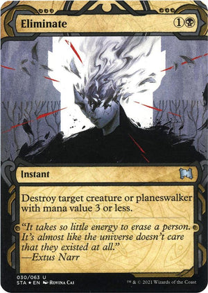 Eliminate (Foil Etched) (30) [Strixhaven Mystical Archive]