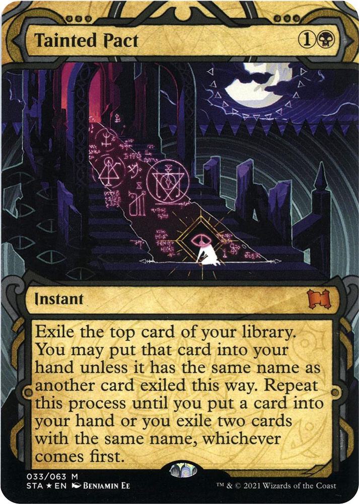 Tainted Pact (Foil Etched) (33) [Strixhaven Mystical Archive]