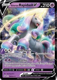 Galarian Rapidash V - SWSH111 (SWSH111) [SWSH Sword and Shield Promo Cards]