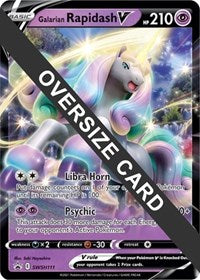 Galarian Rapidash V - SWSH111 (SWSH111) [Jumbo Cards]