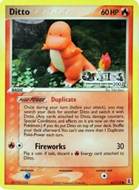 Ditto - 61/113 (Origins International Game Expo 2007) (61/113) [Nintendo Promos]