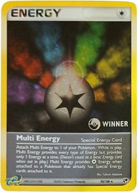 Multi Energy (Special) - 93/100 [Winner] (093/100) [League and Championship Cards]