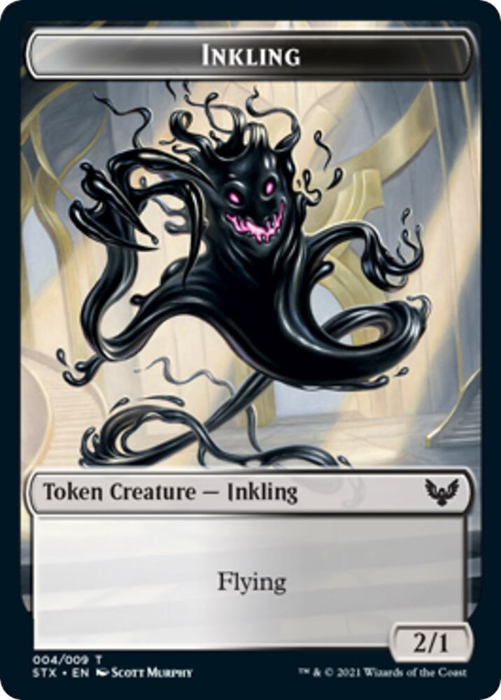 Inkling Token (4) [Strixhaven: School of Mages]