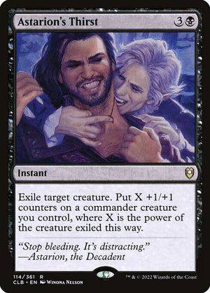 Astarion's Thirst (114) [Commander Legends: Battle for Baldur's Gate]