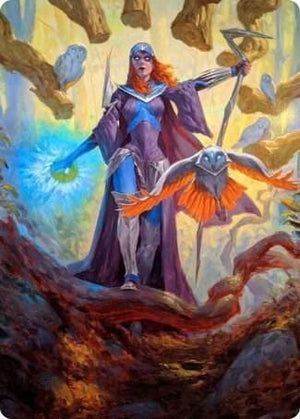 Kasmina, Enigma Sage Art Card (29) [Strixhaven Art Series]