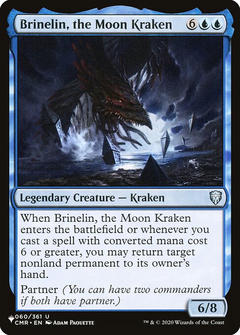 Brinelin, the Moon Kraken (CMR-60) [The List]