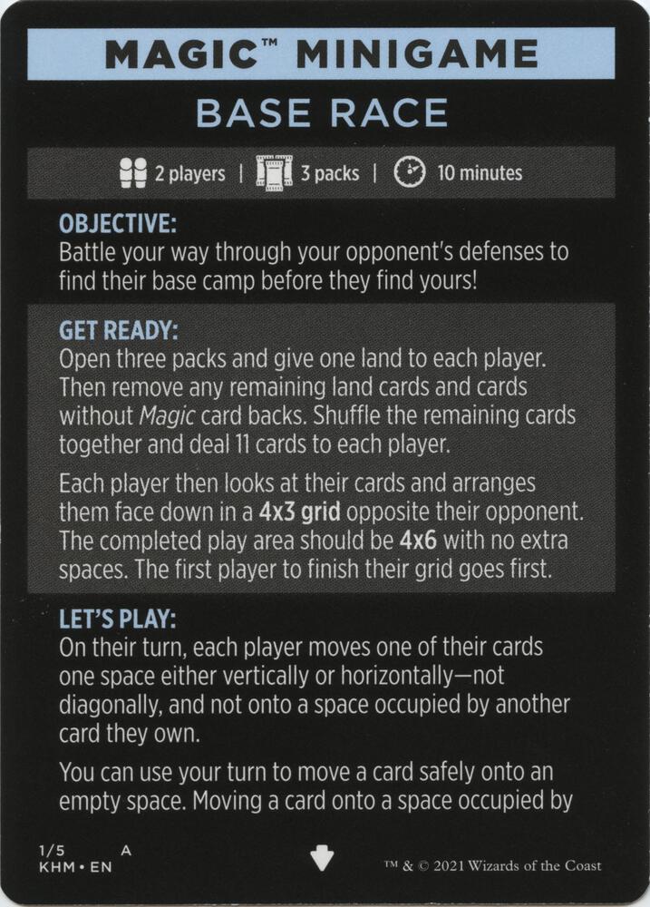 Magic Minigame: Base Race (1) [Kaldheim]