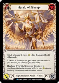 Herald of Triumph (Yellow) (MON009) [Monarch (Unlimited)]
