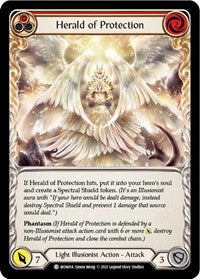 Herald of Protection (Red) (MON014) [Monarch (Unlimited)]