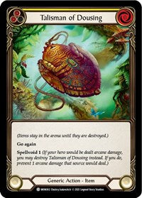 Talisman of Dousing (MON302) [Monarch (Unlimited)]