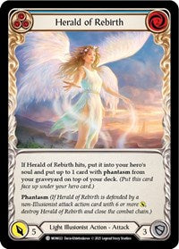 Herald of Rebirth (Blue) (MON022) [Monarch (Unlimited)]