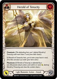 Herald of Tenacity (Red) (MON023) [Monarch (Unlimited)]