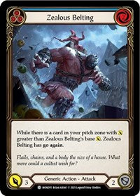 Zealous Belting (Blue) (MON295) [Monarch (Unlimited)]