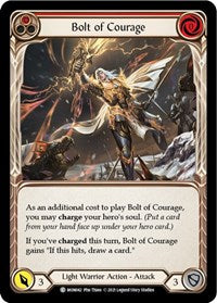 Bolt of Courage (Red) (MON042) [Monarch (Unlimited)]